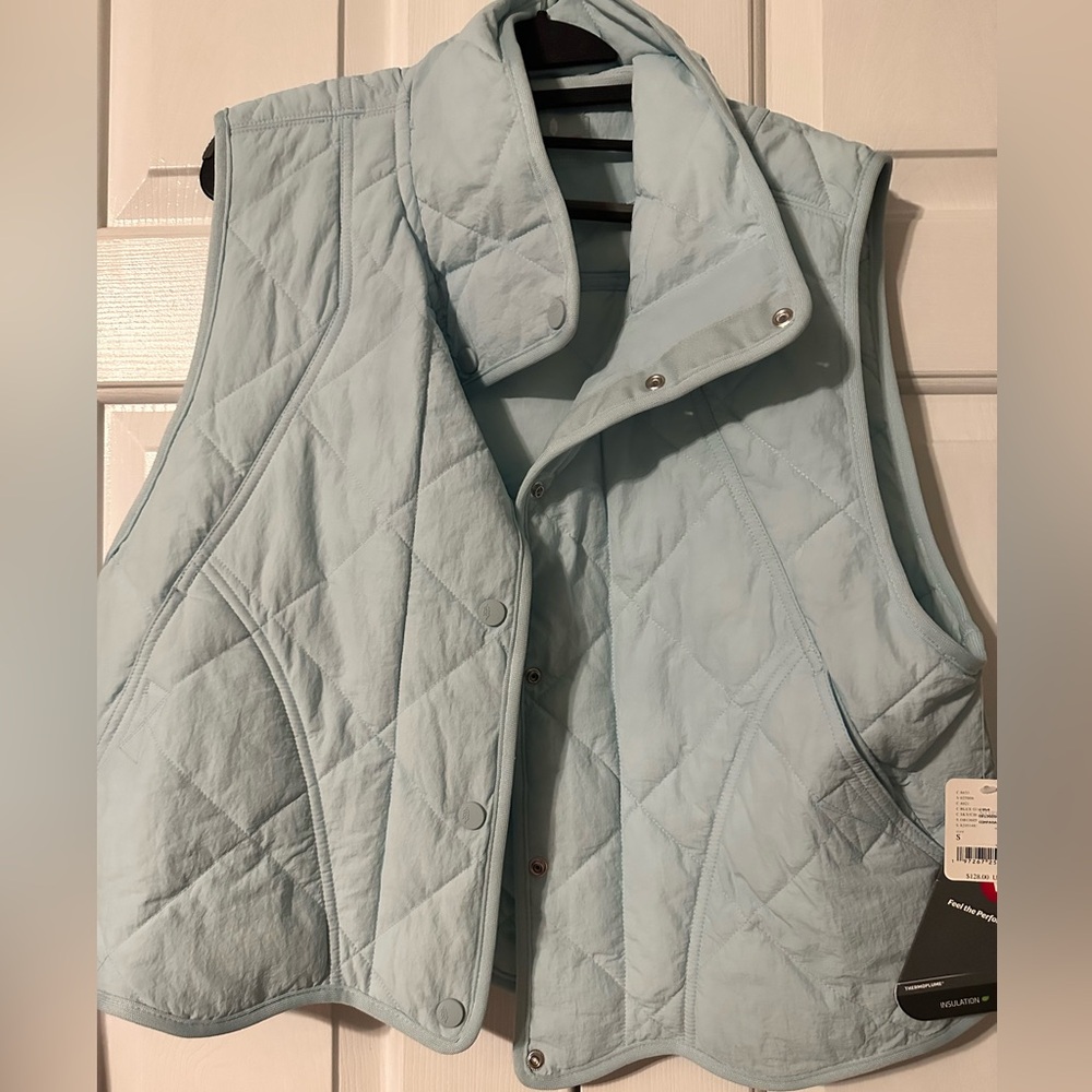 Light Blue Free people Quinn Women's Vest